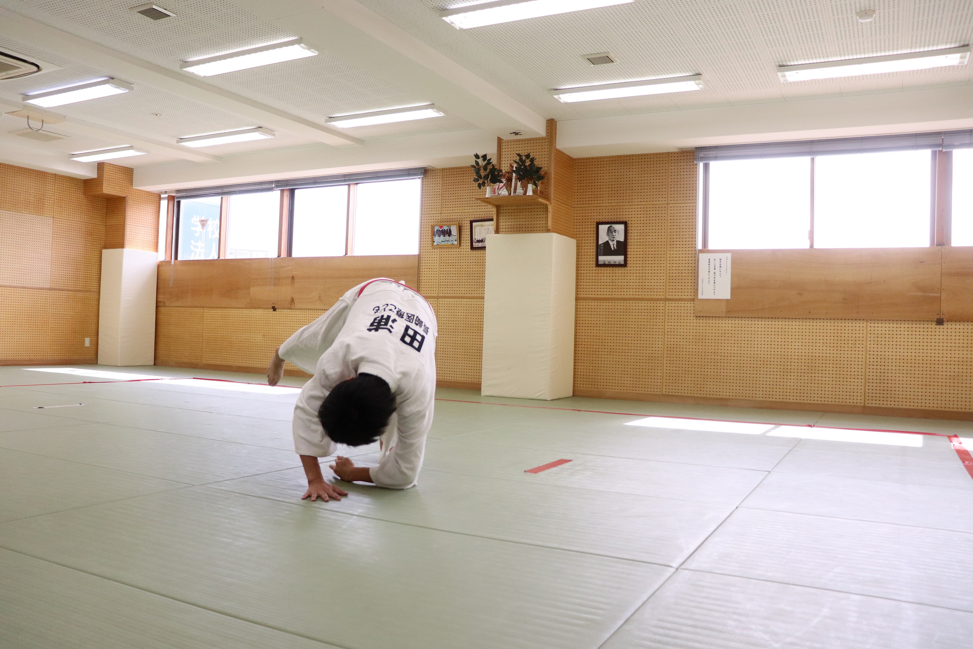 認定実技審査練習風景 長崎医療こども専門学校